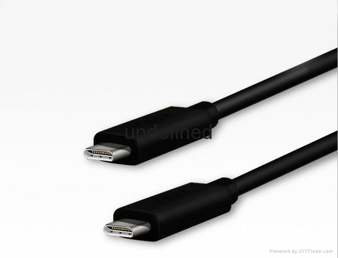 USB 3.1 Type C male to Type C male cable