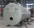 WNS1-0.7-YQ 1Ton 7Bar Fire Tube Natural Gas Fired Steam Boiler 1