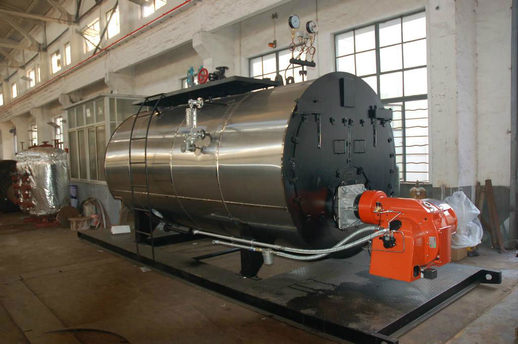 For Dying Mill Horizontal Lpg Palm Oil Diesel Natural Gas Fired Steam Boiler 0.5
