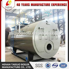 Quick Steam Output 500-4000KG/H for Laundry Use Gas Fired Steam Boiler