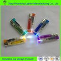 Smoking Factory Disposable Transparent LED Lighter 1