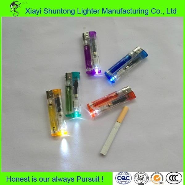 Smoking Factory Disposable Transparent LED Lighter 3