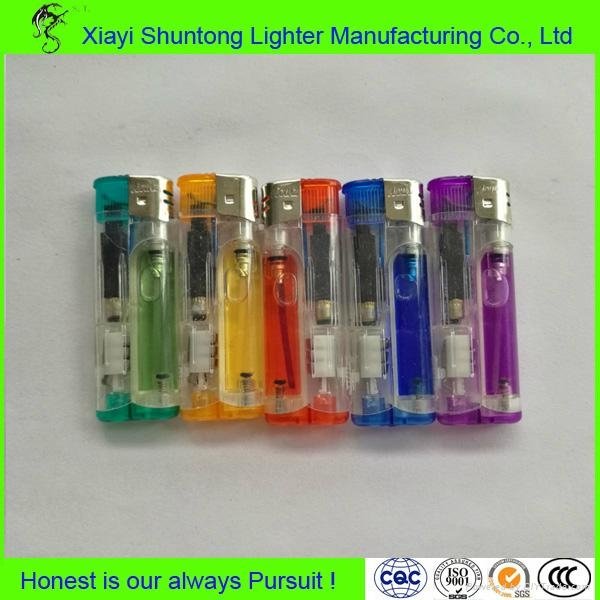 Smoking Factory Disposable Transparent LED Lighter 5