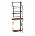 Wrought Iron Bakers Rack