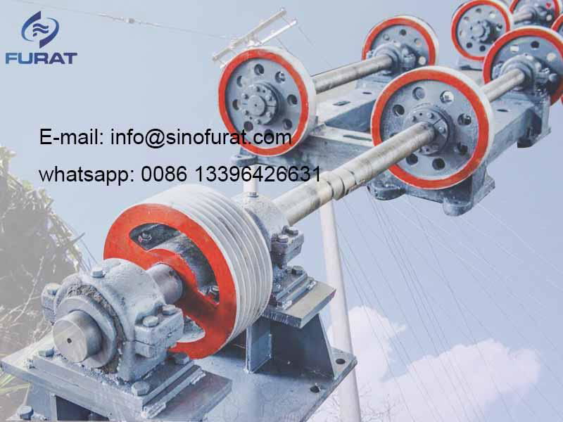 Presstressed concrete utility pole centrifugal spinning machine 2