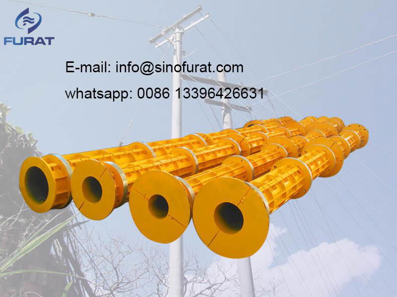 Circular Prestressed Concrete Electric Pole Mould 2