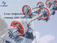 Automatic Concrete Electric Pole Spinning Machine