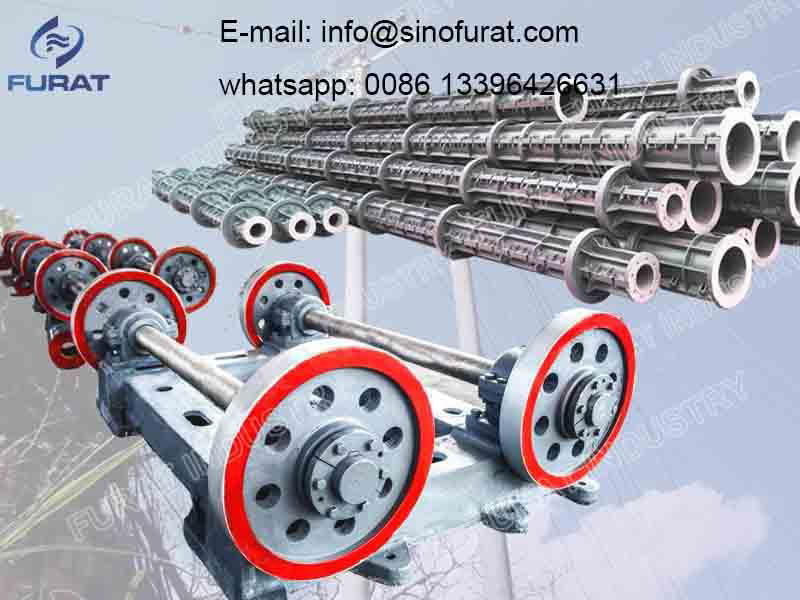 Prestressed concrete spun pole mould