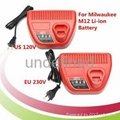 Replacement For Milwaukee 48-59-2401 Replacement Charger for Milwaukee M12 Lithi 3