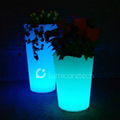 LED Flower Pot Lighting LED Color Changing Flower Planter 4