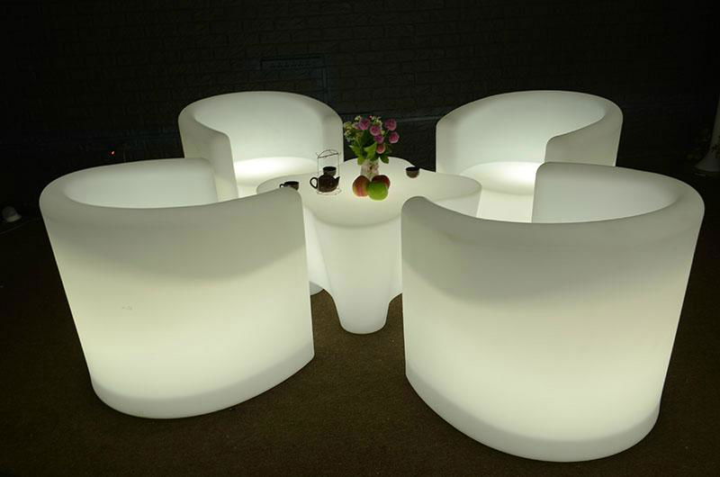 LED Glowing Bar Furniture Party Furniture Coffee Table Furniture 3