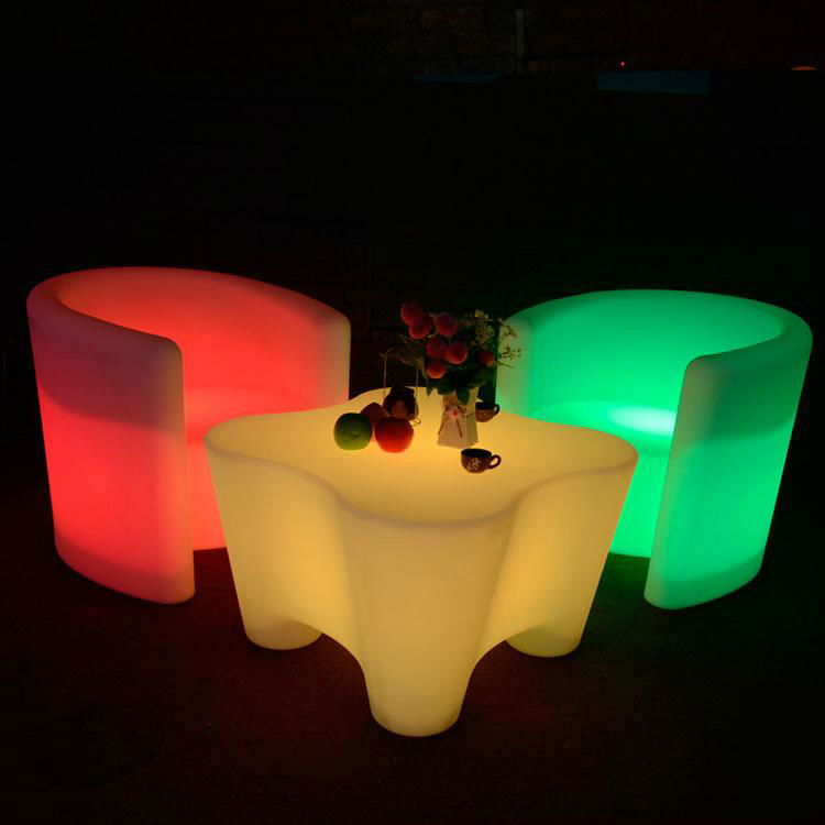 LED Glowing Bar Furniture Party Furniture Coffee Table Furniture 4