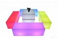 Battery Powered LED Bar chair LED Cube