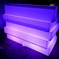 wedding reception light up furniture illuminated led bar counter 2