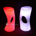 color changing plastic led furniture bar