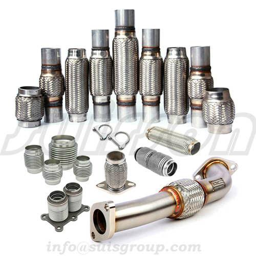 Exhaust Flex pipe, flexible hose, flexible Coupler, metal bellows, exhaust muffl