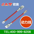 Battery anode bolt connection line 1