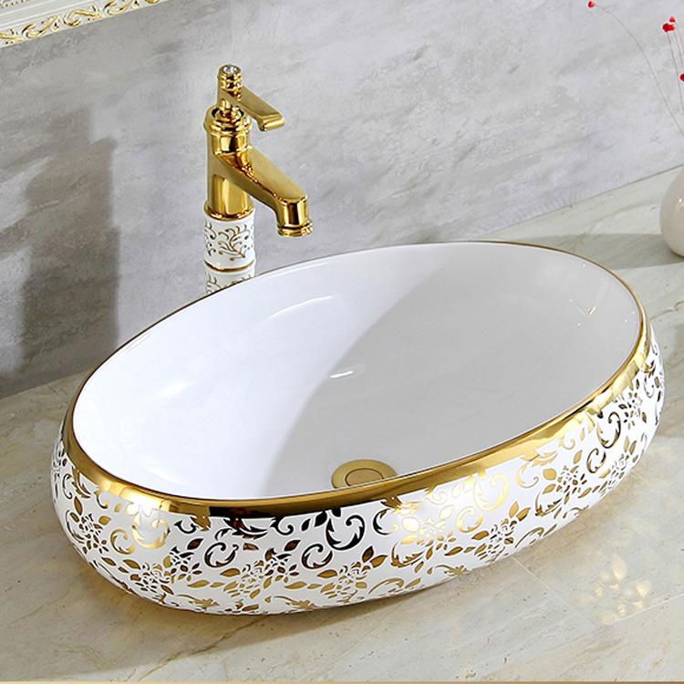 High quality lavabo art counter washing basin bathroom sinks  5