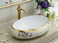 High quality lavabo art counter washing basin bathroom sinks  3