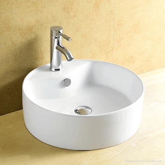 Bathroom ceramic wash basin sink