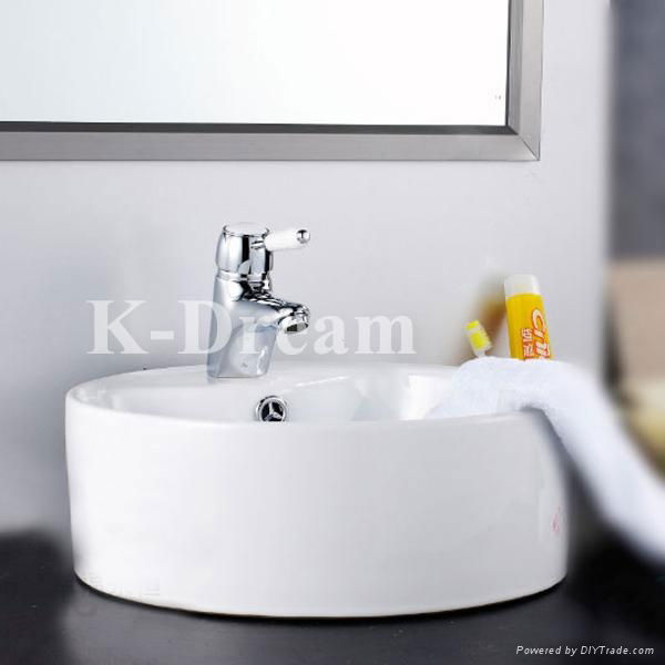 Bathroom ceramic wash basin sink 3