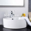 Bathroom ceramic wash basin sink 3