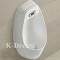 Bathroom sanitary ware ceramic sensor top urinal 2