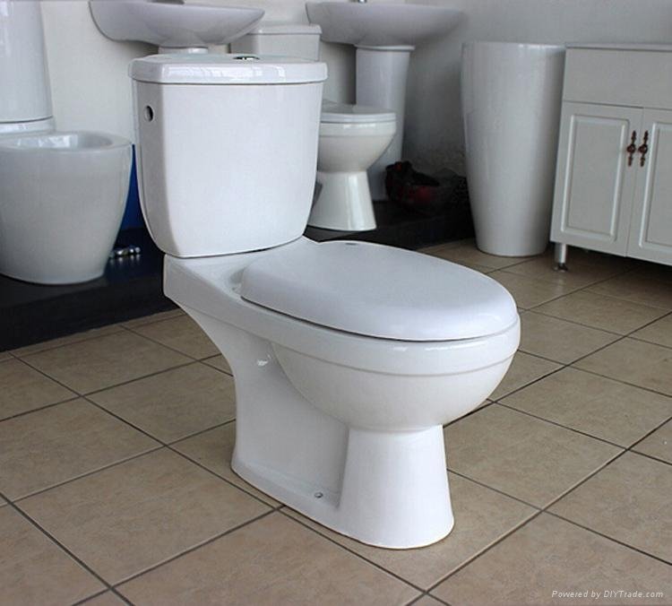 Cheap price two piece wash down toilet water closet 3