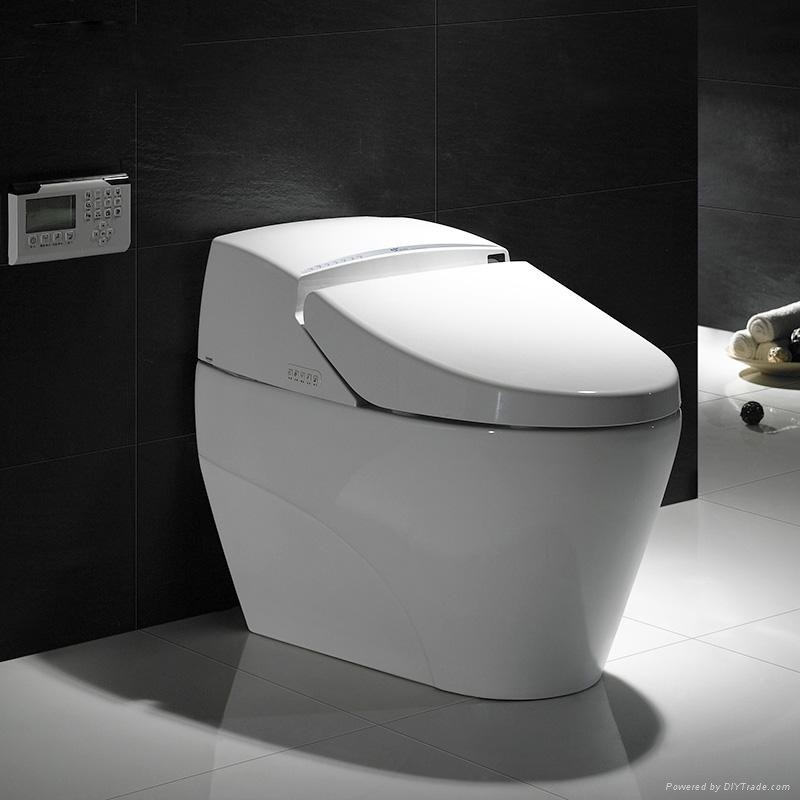 Automative toilet intelligent water closet