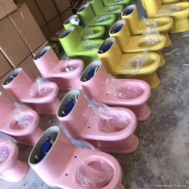 kids colorful toilet children water closet 4