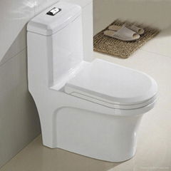 High quality one piece water closet toilet