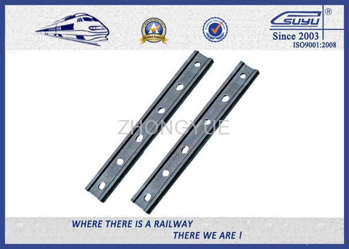 Standard UIC54 Rail Metal Fish Plate Railway Fastener / Joggled rail joint bar 2