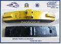 Low Friction Composite Railway Brake Blocks Cast Iron / Locomotive Brake Shoe 1