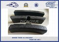 Low Friction Composite Railway Brake Blocks Cast Iron / Locomotive Brake Shoe 3