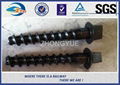 Railway Sleeper Screws Hexagon in Railroad , Track Hex Head Screw 3