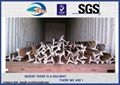 Customized 6m - 25m 700 / 900A / 1100 Railroad Steel Rail , UIC860 Standard 2