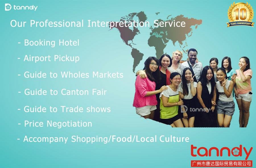 Professional China Guangzhou Market Interpreter Trade show translator 5