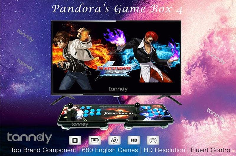 HD Metal Box Classical fighting game machine console Pandora box 4S arcade game  4