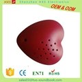 Small Heart-shaped Recordable Sound Chip for plush toy and doll simulation heart