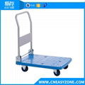 Easyzone 250kgs heavy duty industrial pull cart dolly cart 2