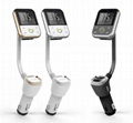 Car Kit Wireless Bluetooth FM Transmitter Handsfree USB LCD SD Remote MP3 Player 3