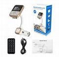 Car Kit Wireless Bluetooth FM Transmitter Handsfree USB LCD SD Remote MP3 Player