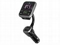 Car Kit Wireless Bluetooth FM Transmitter Handsfree USB LCD SD Remote MP3 Player 5