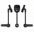 Travel Bluetooth FM Transmitter Car Charger Kit With MP3 Radio SD Card Function, 2