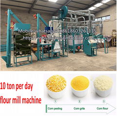 wheat grain cereal flour mill machine