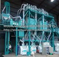 six tpd maize wheat flour mill machine