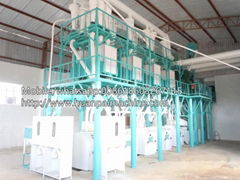 corn meal machine maize milling machine