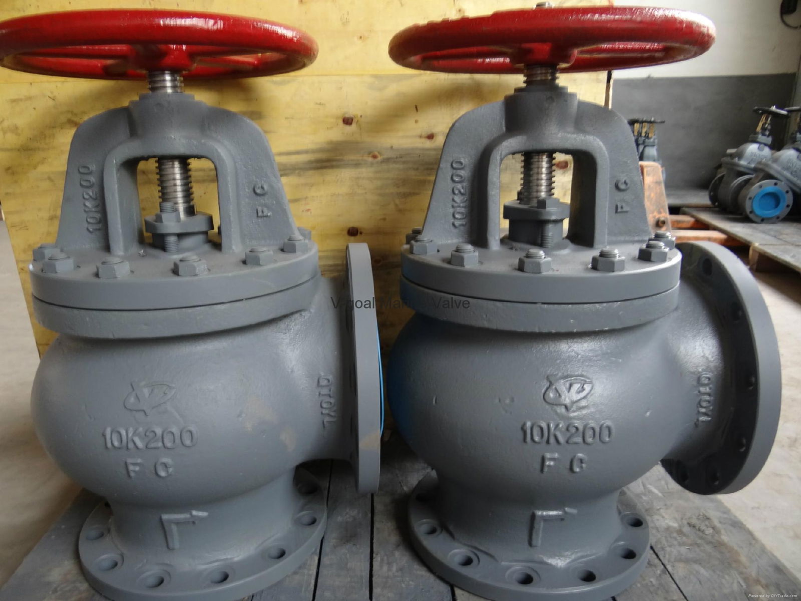 JIS Marine Cast Iron Check GlobeAngle Valve 5K 10K 16K 4