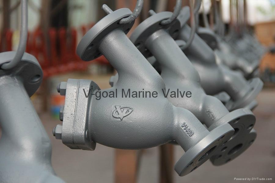 JIS Marine Cast Iron Y Type Strainer 5K 5