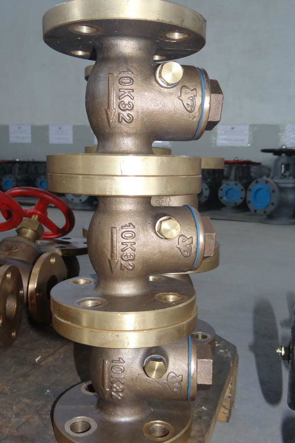 JIS Marine Bronze Swing Check Valve 5K 10K 3